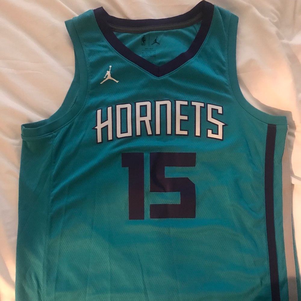 Kemba Walker Charlotte Hornets Official NBA Jersey